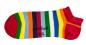 Preview: 6 Paar TippTexx 24 Kinder Sneakersocken Gute Laune Ringel